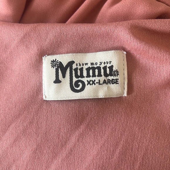 Show me your mumu Sophia Wrap Rustic Mauve Dress - Picture 9 of 9